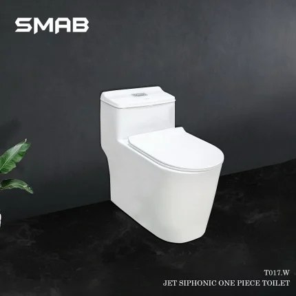T017.W Jet Siphonic One Piece Toilet